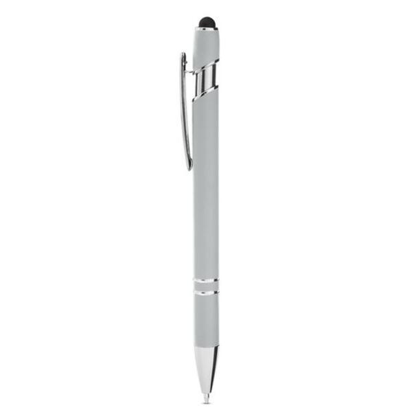 Rubberized Aluminum Click Stylus Pen Thumbnail